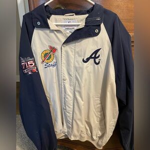 Vintage Atlanta Braves staff jacket